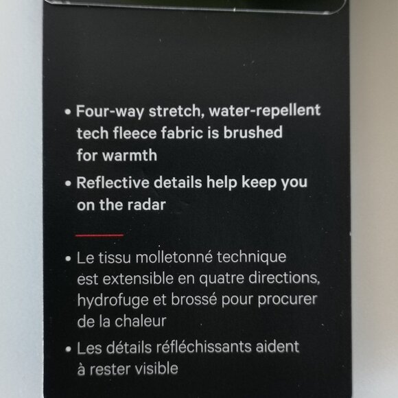 NWT LULULEMON YLSR Yellow Tech Fleece Cold Terrain Run Beanie Hat Men's OS - Picture 7 of 7